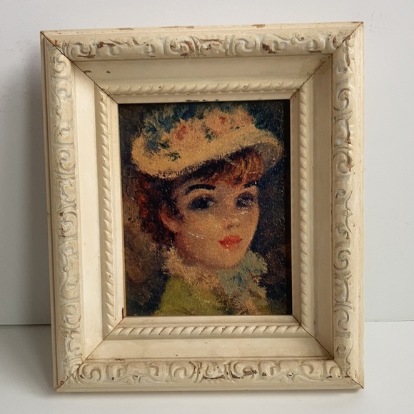 Vintage C. & A. Richards Huldah Annette & Suzanne portrait paint prints H282H283 - Picture 3 of 14